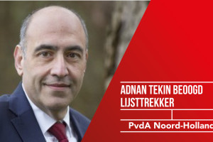 Adnan Tekin voorgedragen als lijsttrekker PvdA Noord-Holland