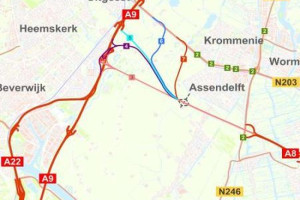 PvdA bezoekt platform Krommenie inzake verbinding  A8/A9