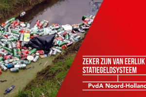 PvdA Noord-Holland roept op tot uitbreiding statiegeldsysteem voor flesjes én blikjes