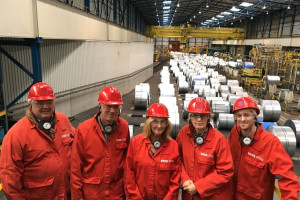 Werkbezoek Tata Steel IJmuiden